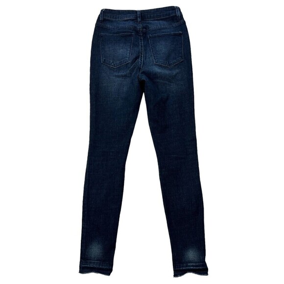 Harper High Rise Skinny Raw Hem Ankle Stretch Jeans PW2000831 Size 26 - Picture 2 of 10